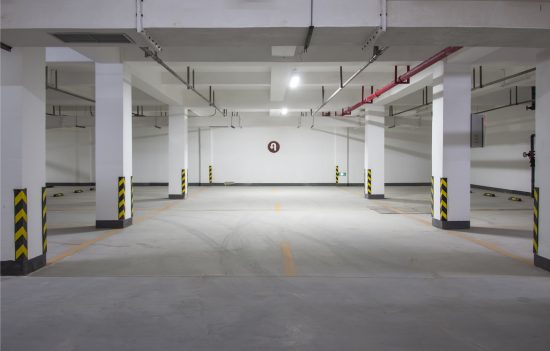 commercial parking garage painters