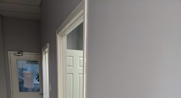 Office Trim After Completion by CertaPro Painters of Etobicoke