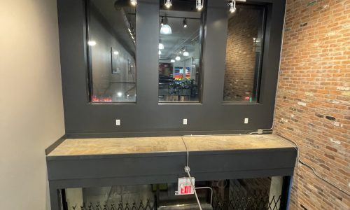 Repainted Interior Facade