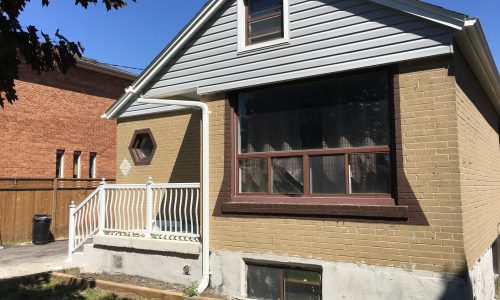 Residential Brick Staining Before CertaPro Painters of Etobicoke