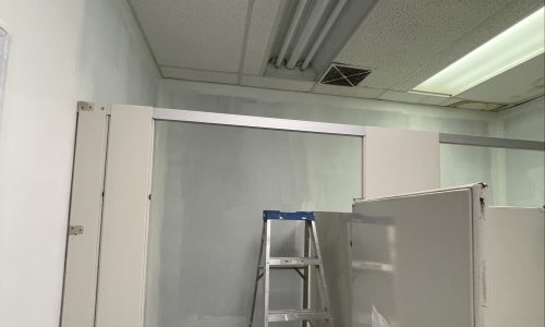 Repainting Bathroom Stalls
