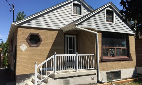 Brick Staining Before CertaPro Painters of Etobicoke