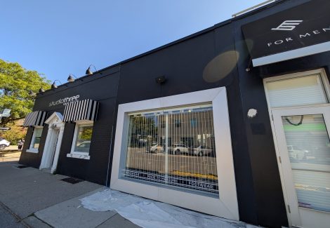 Clothing Store Exterior Paint Update
