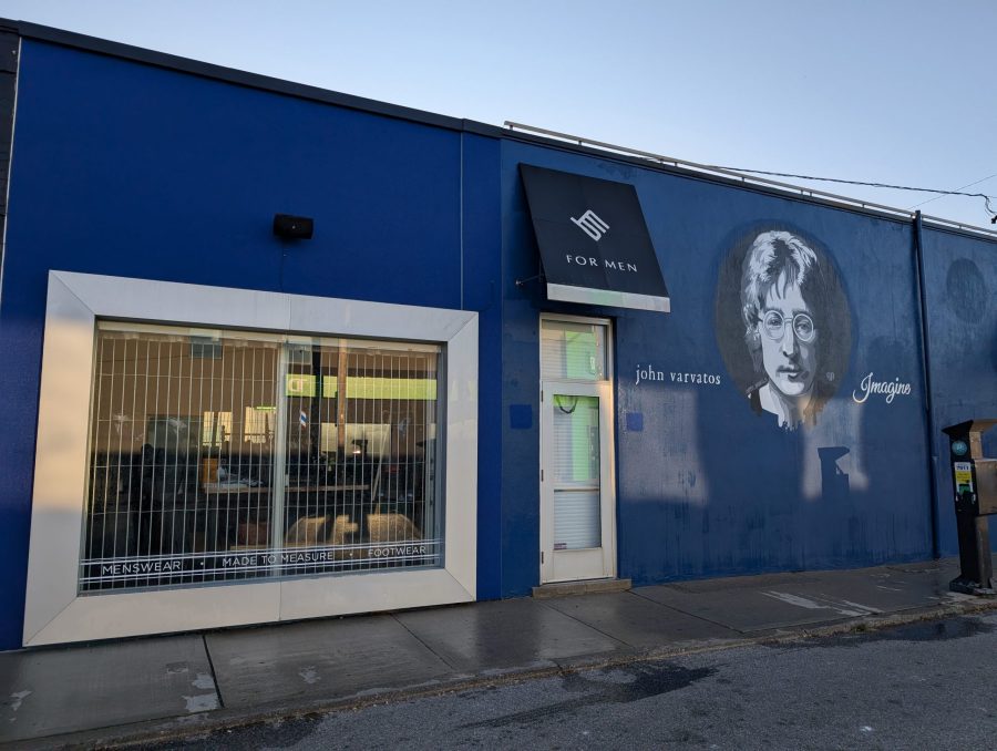 blue store exterior before repaint Preview Image 5