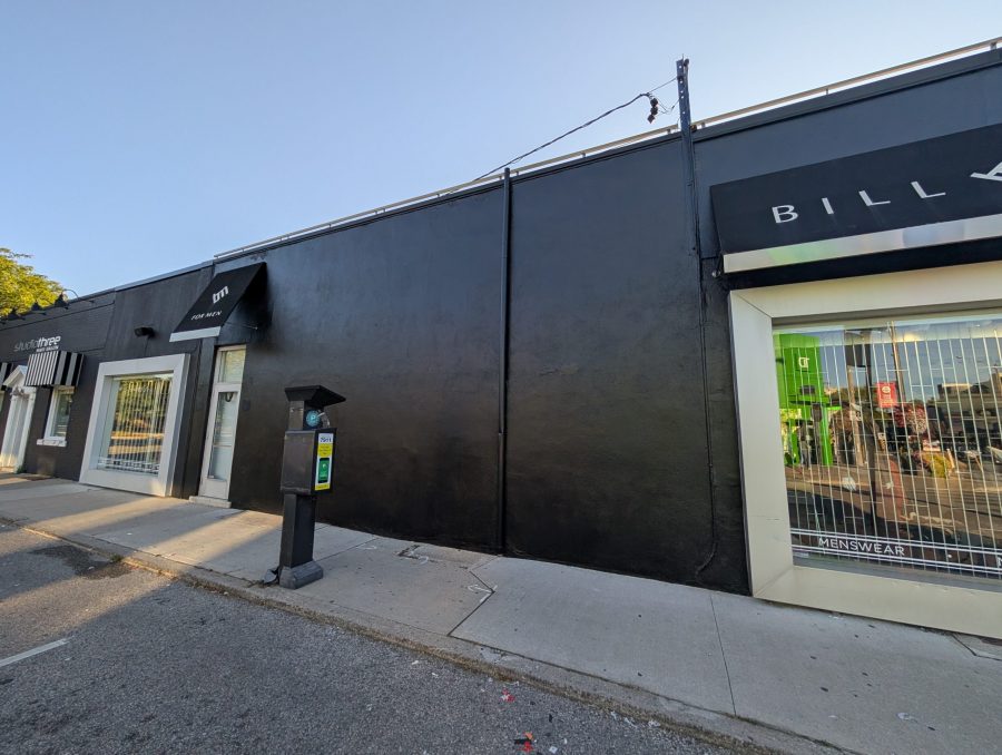 black painted store exterior Preview Image 2
