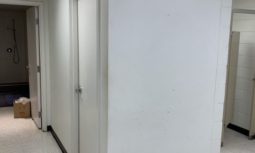 Wall Before Repainting