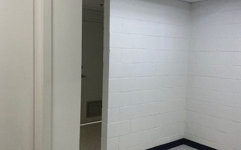 Bathroom Wall After Repainting