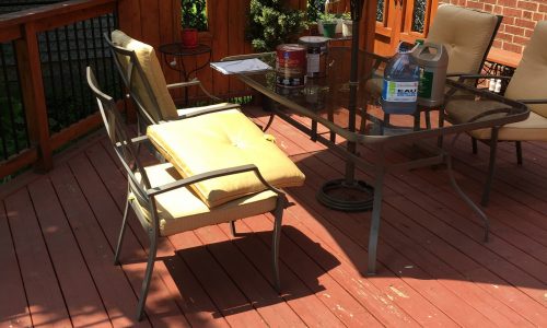 Deck Before Project Start