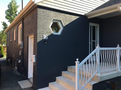 brick stain by certapro painters of etobicoke