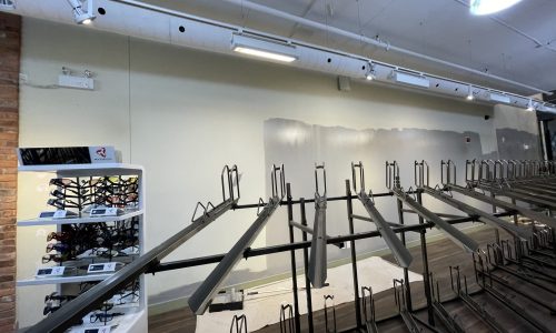 Display Wall During Repainting