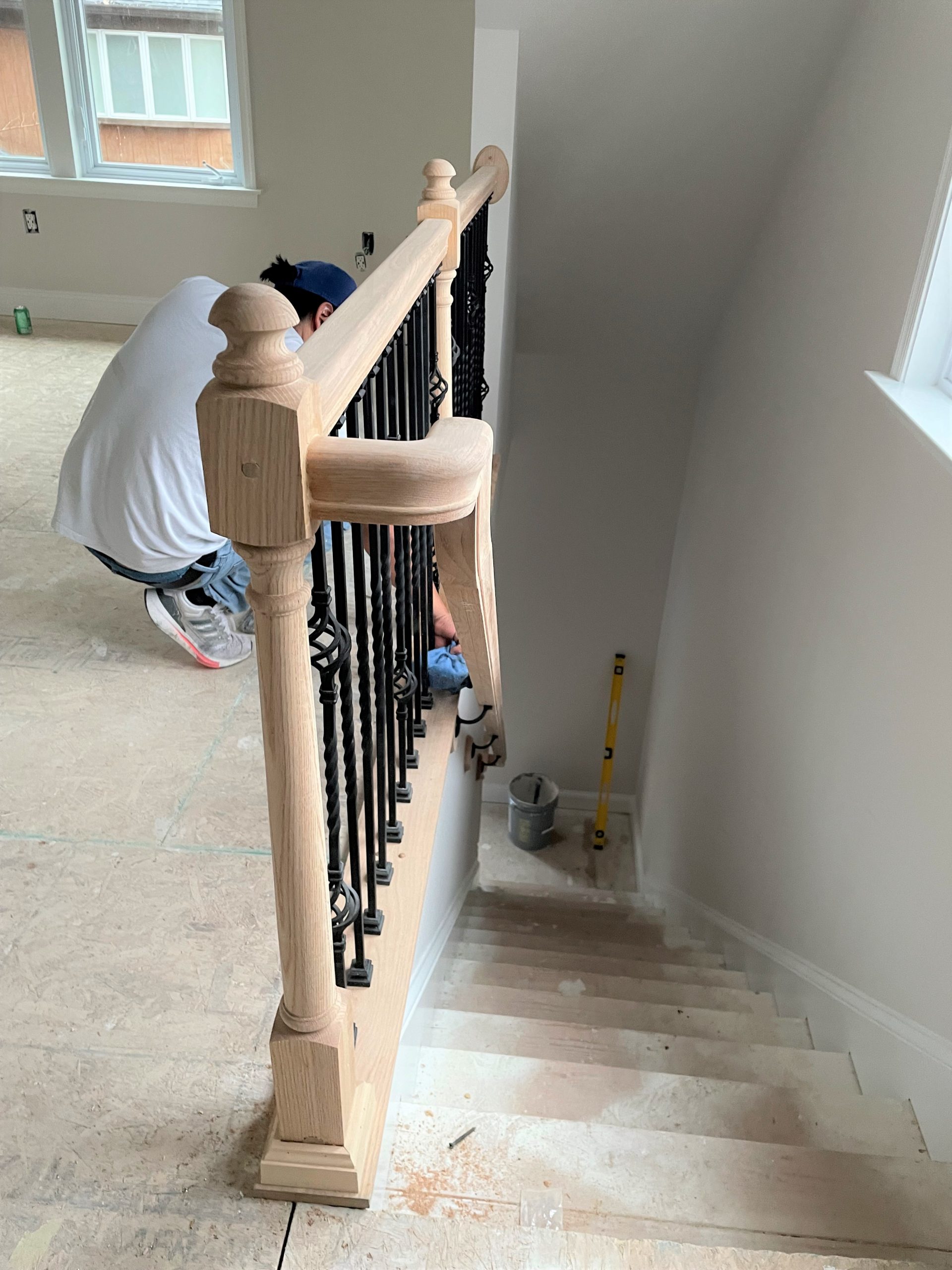 Stair Railing Installation