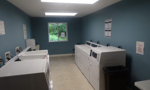 Before Photo of Laundry Area