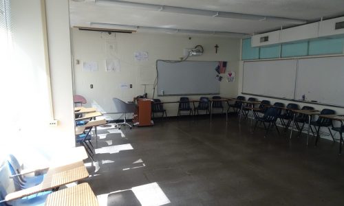 Before Picture of English Classroom