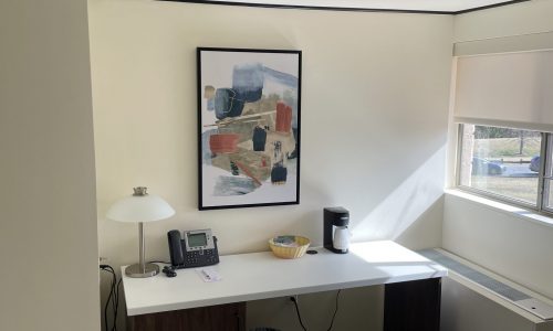 Desk Area Interior Painting