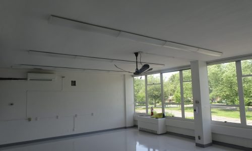 Ceiling Interior Painting Project in Classroom