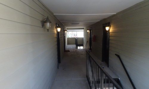 Before the Breezeways Were Painted
