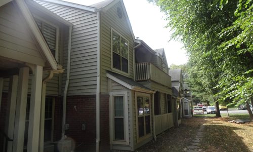 Side View of Condominiums