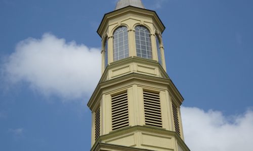 Wide View of Steeple