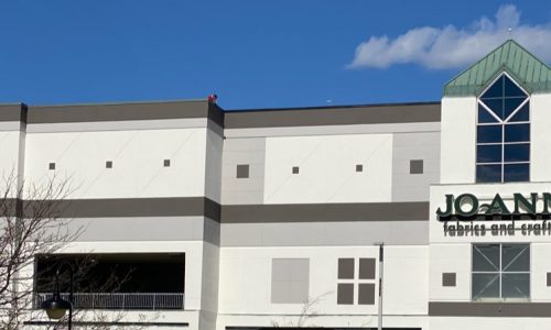 Freshly Painted Shopping Center