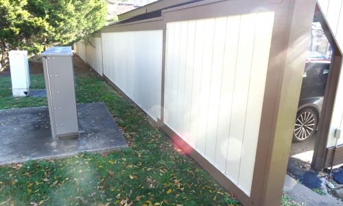 Fencing Repainted