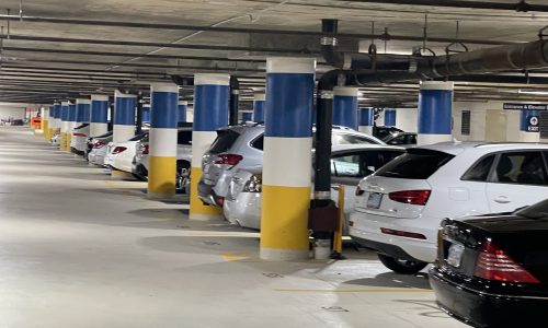 Columns Repainted & Color Coded