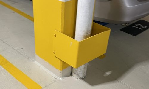 Columns Repainted & Color Coded