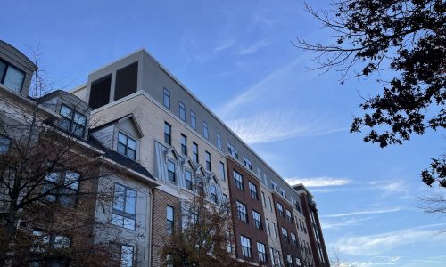 After Side Wall Photo of Luxury Apartments