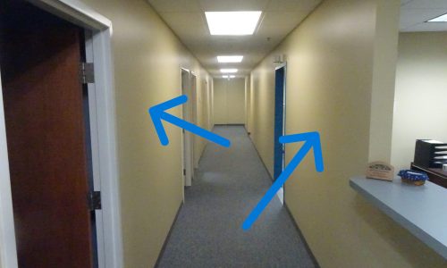 Before View of Additional Hallway