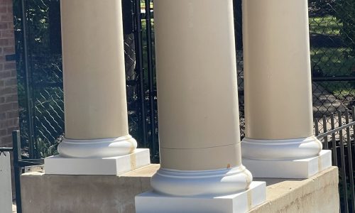 In Progress of Repaired Columns