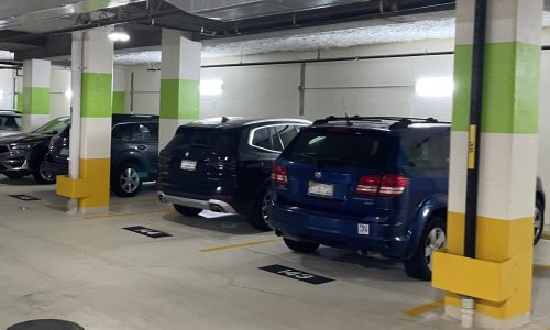 Columns Repainted & Color Coded