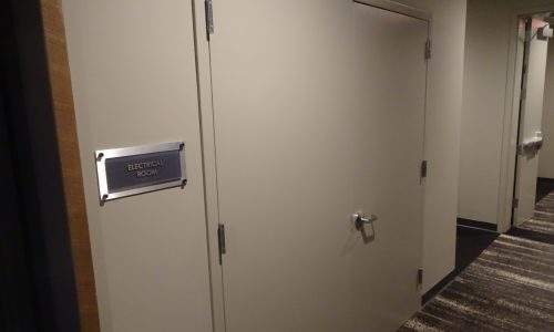 Storage Doors Painted