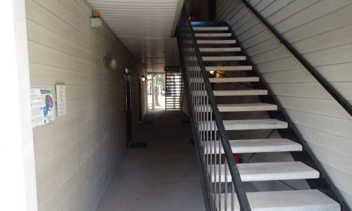 Stairwell Before Full Painting