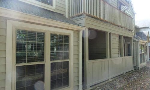 Close Up of Trim Repaint