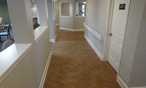 After Photo of Corridor Repainted