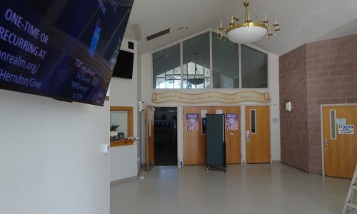 Foyer Repainting in Church