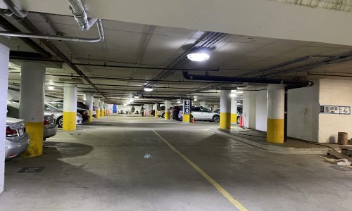 Original Column Paint – Worn/Faded