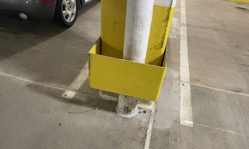 Original Column Paint – Worn/Faded