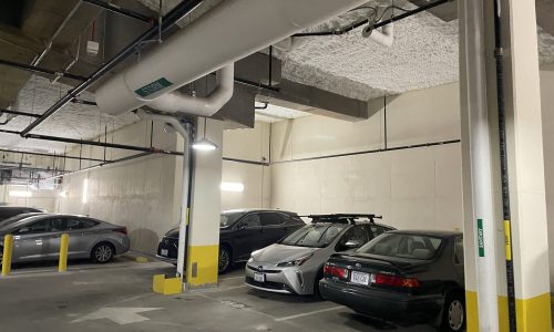 Original Column Paint – Worn/Faded