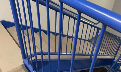 Close Up of Stair Rails