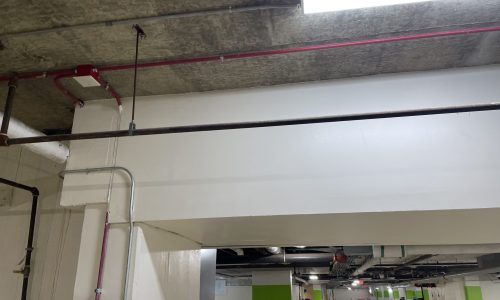 Finished Overhead Work