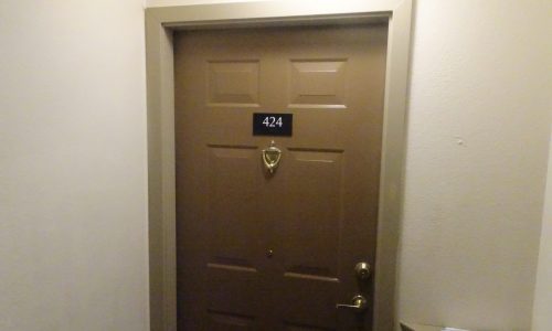 Before Photo of Door