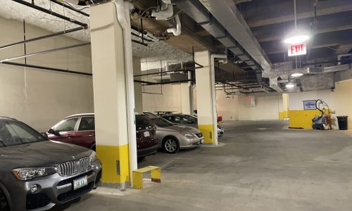 Original Column Paint – Worn/Faded