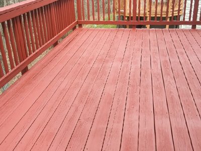 Deck Power Washing & Staining