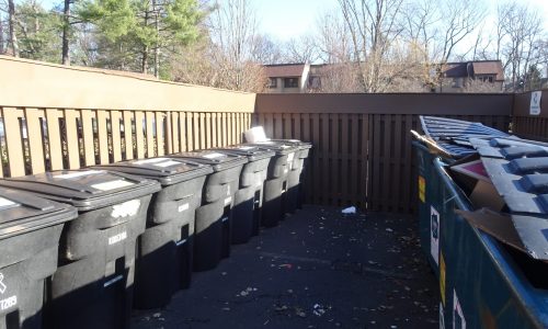 Another View of the Trash Fence