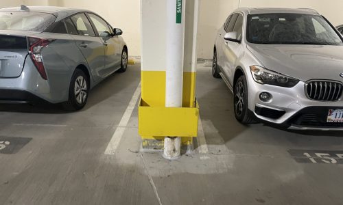 Original Column Paint – Worn/Faded