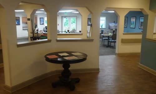 Before Photo of Front Entrance