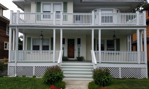 Exterior Painting with porches