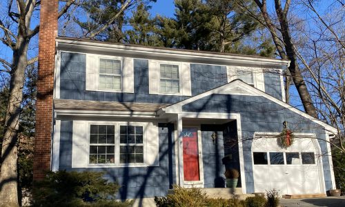 Exterior Painting in a modern shade