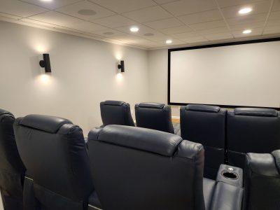 home theater room painting