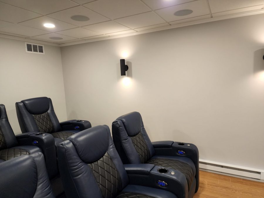 Home theater painting in fairfield. Preview Image 9